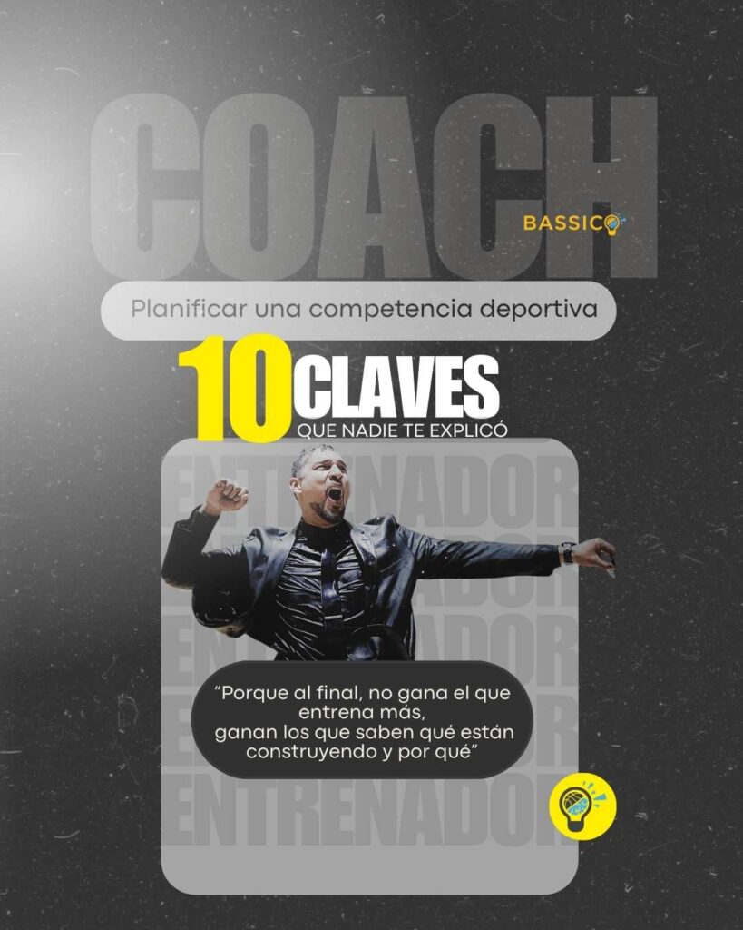 Planificar una competencia deportiva - 10 claves que nadie te explicó