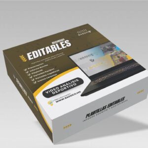 Recursos editables video análisis deportivo basketball